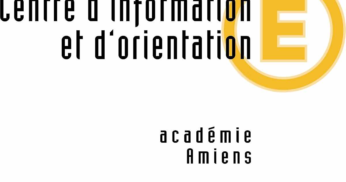 Année scolaire 2019/2020 > On compte 13 CIO dans l’Académie d’Amiens